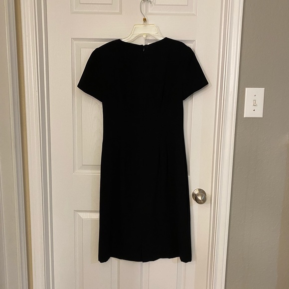 Ladies midi black dress size 8 - Picture 3 of 9